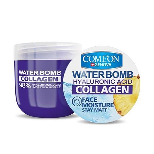  کرم آبرسان کامان سری واتر بمب مدل COLLAGEN حجم 200 میلی لیتر