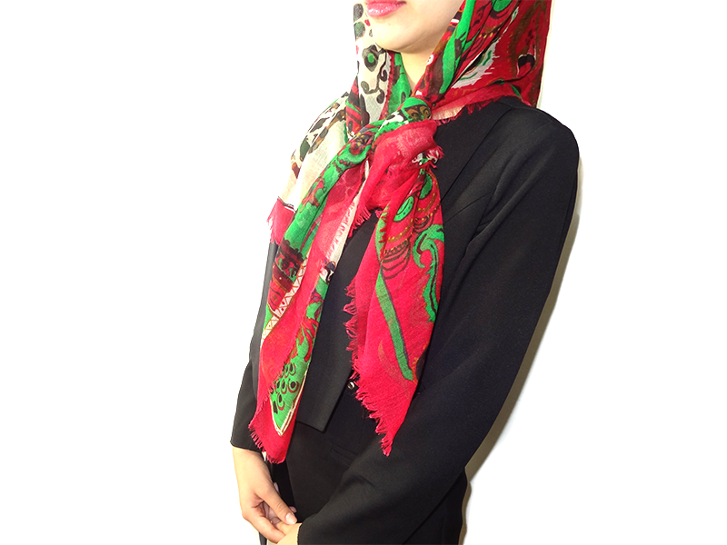  رو سری  چهار فصل نخی صورتی   Miss Maral