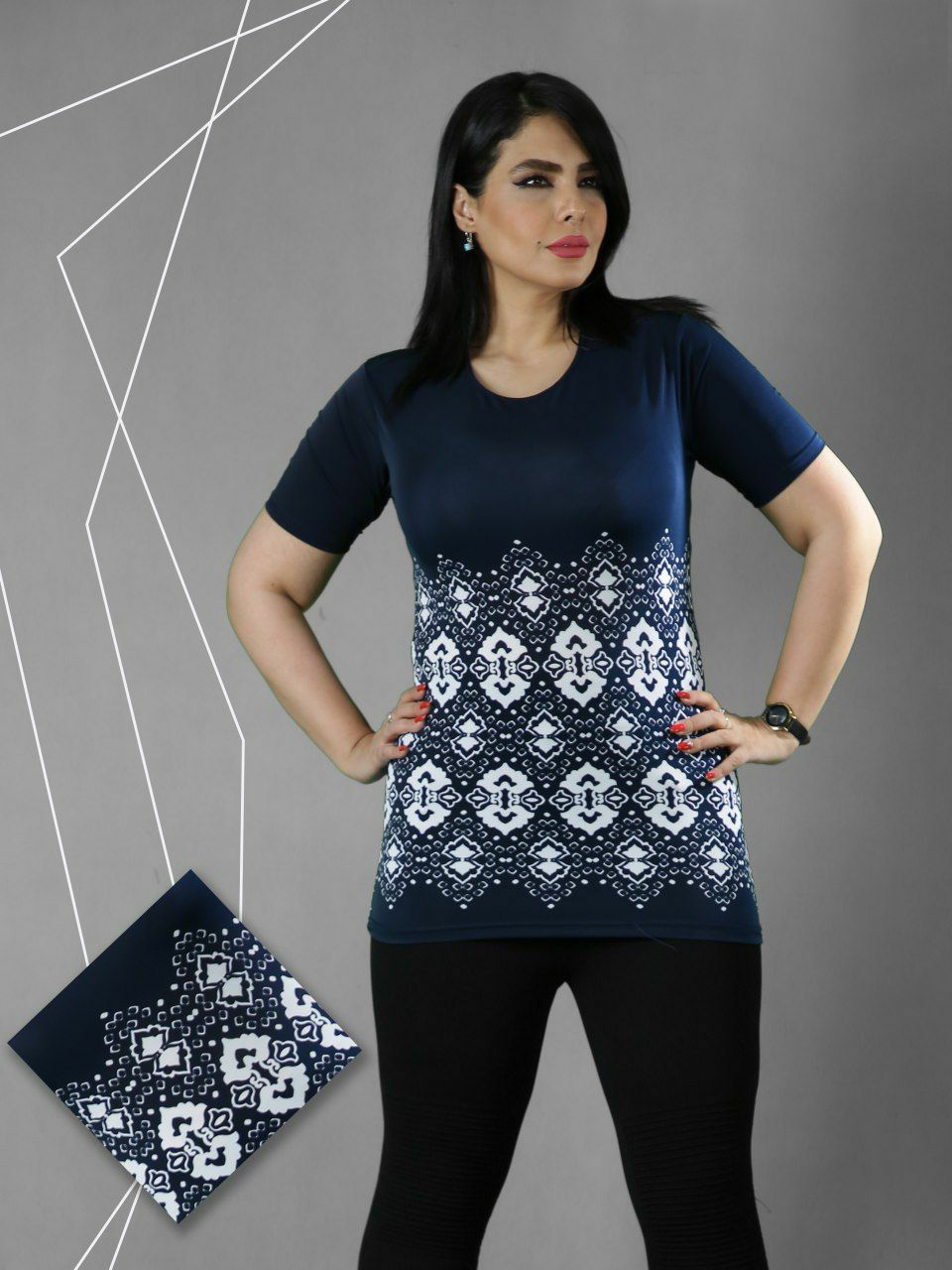A simple tonic geometric design